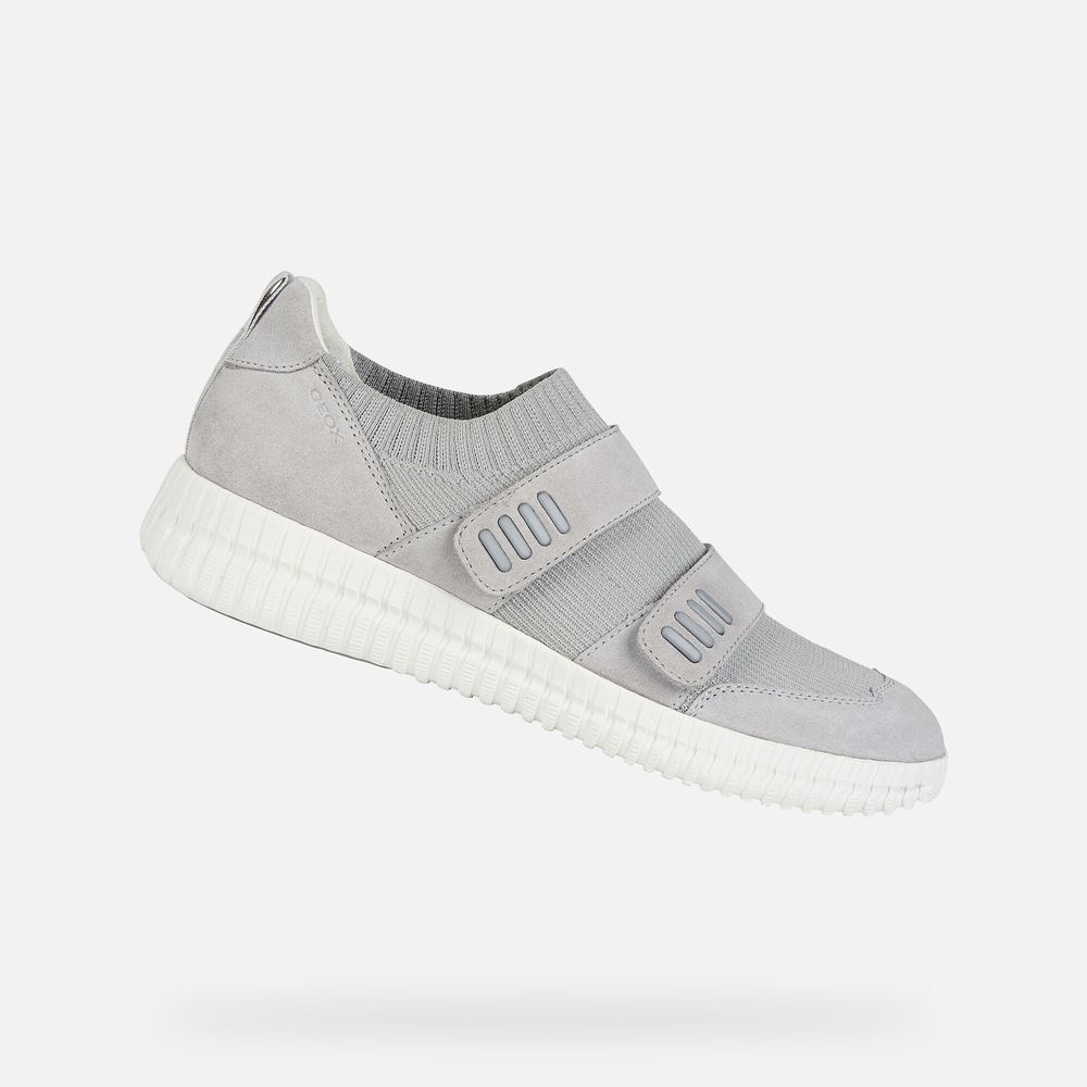 Geox Bayan Spor Ayakkabı Gri - Noovae - ISG-840219